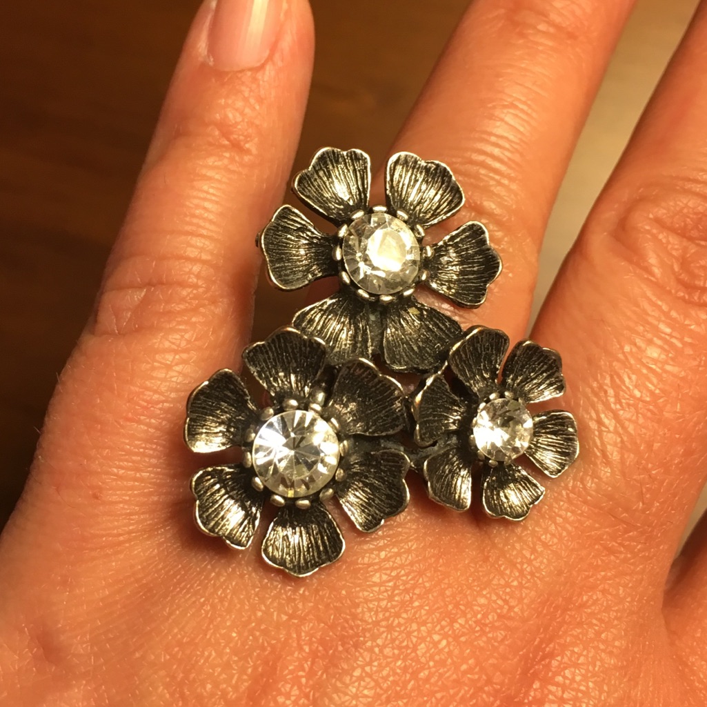 3 Flower Ring